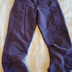 Lululemon Purple Crops